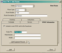 In Room HVAC Option
